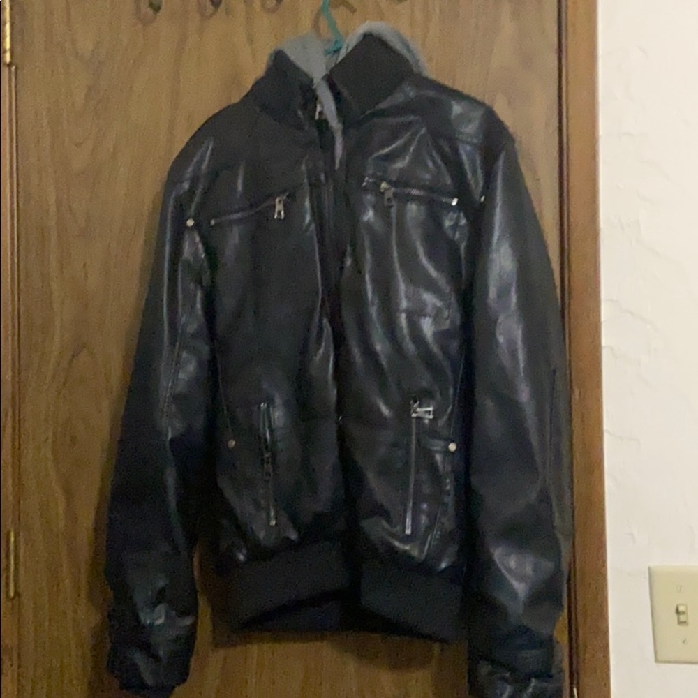 Leather jacket